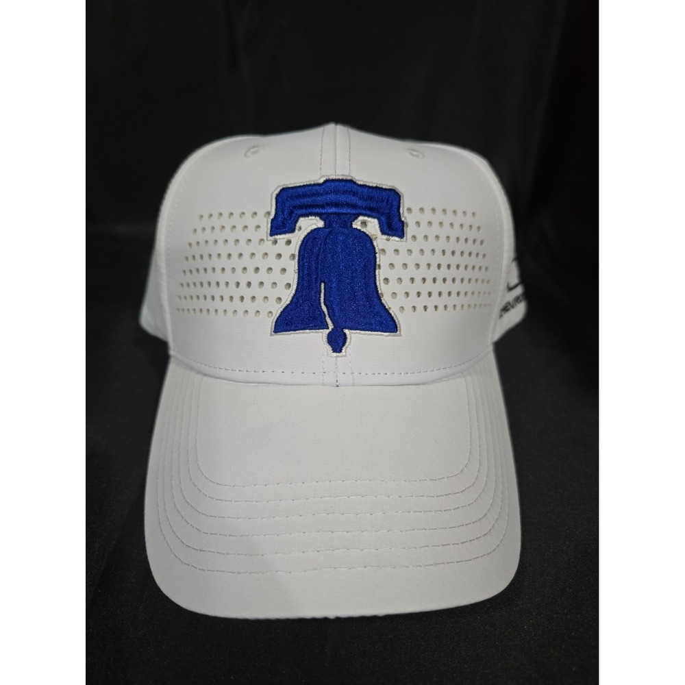 Philadelphia Phillies Chevrolet Liberty Bell Giveaway Golf Hat White Cap MLB